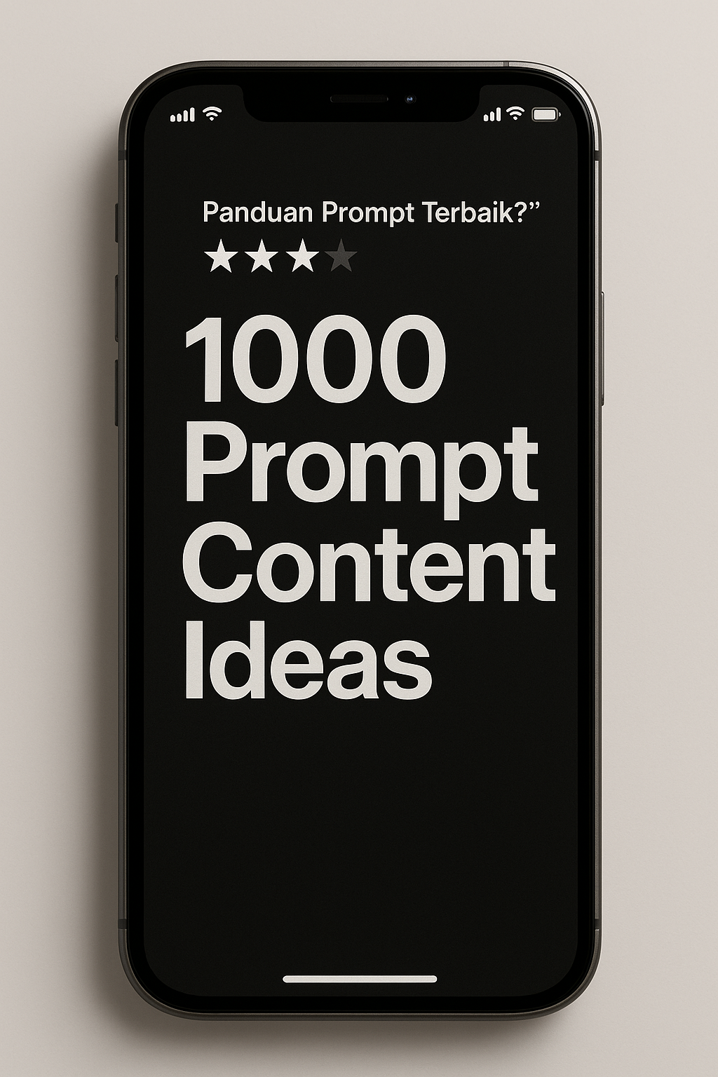 [Panduan] 1000 Prompt ChatGPT Content Idea